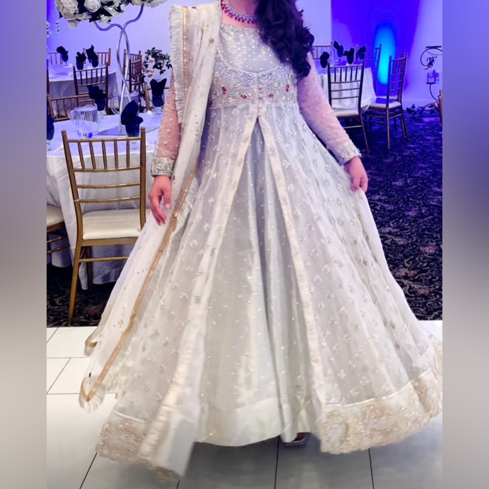 Rizwan Ahmed Designer stunning Pakistani formal  wedding wear lehngha - medium